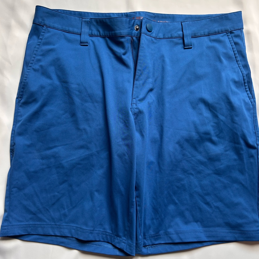 RHONE Athletic Shorts in Burgundy, Blue, and Beige - Picture 9 of 11